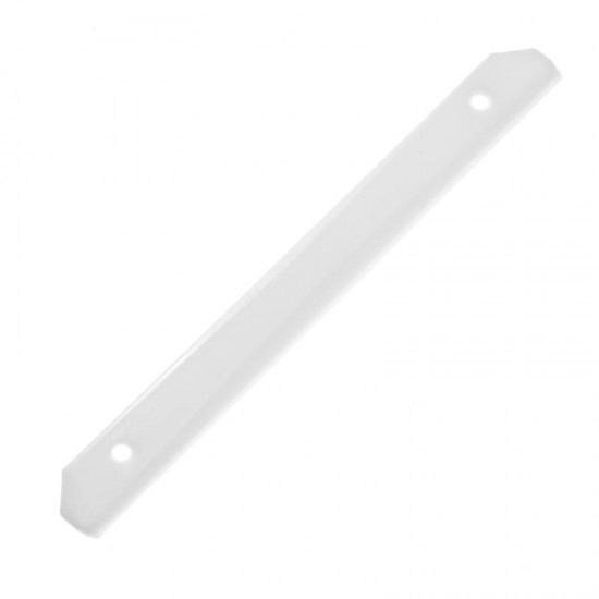 014494 Taylor Replacement Scraper Blade 9 13/16 inch Flat Plastic 2 hole