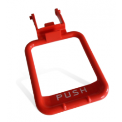 Tap handle UGOLINI, red - Arctic Compact 5-8-12-20 - Version with pinch tube,22900-00501,U009