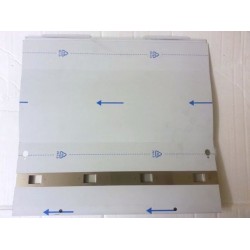 Panel Front glazed, part number 18