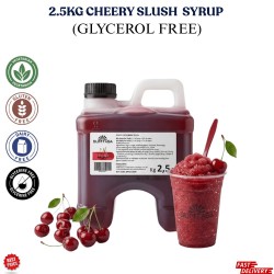 Cherry Slush Syrup 2.5kg NO GLYERINE / GLYCEROL
