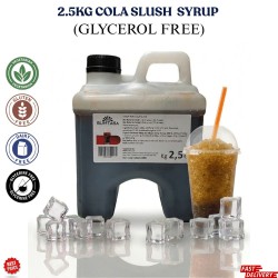 COLA Slush Syrup 2.5kg NO GLYERINE / GLYCEROL