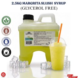 MARGRITA Slush Syrup, Slush Syrup 2.5kg  NO GLYERINE / GLYCEROL