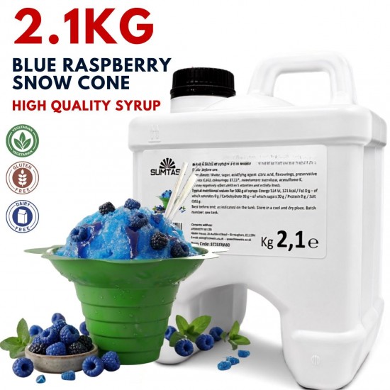Blue raspberry Snow cone syrup 2.1Kg