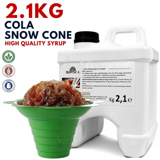 Cola Snow cone syrup 2.1Kg
