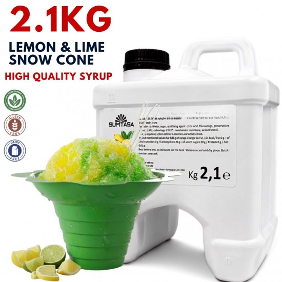 Lemon & Lime Snow cone syrup, 2.1