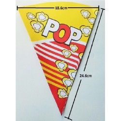 Popcorn paper cones 1x100