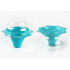 Flower snow cone drip trays LID ONLY - 4oz x 100 