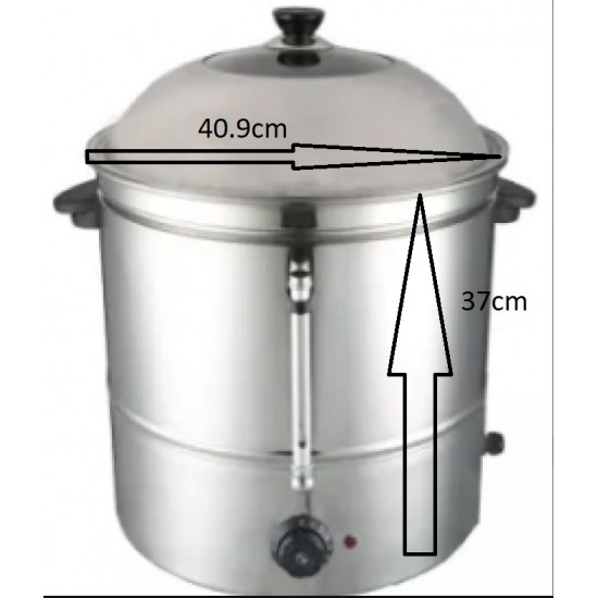 48L Sweet Corn Machine, Electric Sweetcorn Steamer