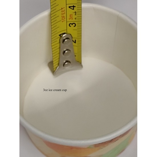 3oz Disposable Ice Cream Cup 