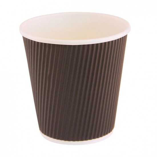 Black Ripple Wall Paper cup 4oz x 500 