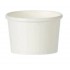 8oz Disposable Ice Cream Cup x 1000 Pack WHITE