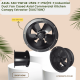 AXIAL FAN YWF4E-250S-T-P92/25-T,Industrial Duct Fan Cased Axial Commercial Kitchen Canopy Extractor (SUCTION)
