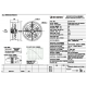 AXIAL FAN YWF4E-550S-P137/50-T,Commercial Cased Axial Extractor Canopy Kitchen Restaurant Industrial Duct Fan