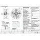 AXIAL FAN YWF4E-630S-p137/70-T,Commercial Cased Axial Extractor Canopy Kitchen Restaurant Industrial Duct Fan