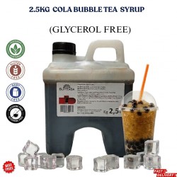 COLA Bubble Tea Syrup 2.5KG NO GLYERINE / GLYCEROL