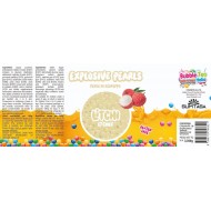 LYCHEE - LITCHI Popping Boba Balls.4x3.2kg Bucket, BUBBLE TEA BALLS