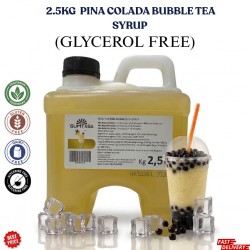 Pina Colada Bubble Tea Syrup 2.5KG NO GLYERINE / GLYCEROL