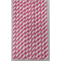 PINK BUBBLE TEA SMOOTHIE MEGA Paper Straws SMOOTHIE MEGA Paper Straws   12mm x 240mm - 10000PCS