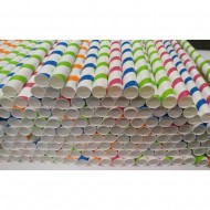 BUBBLE TEA SMOOTHIE MEGA Paper Straws 12mm x 240mm