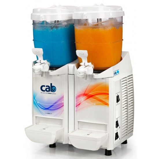 Caress Cabspa slush machine 2x5.5Ltr with stock