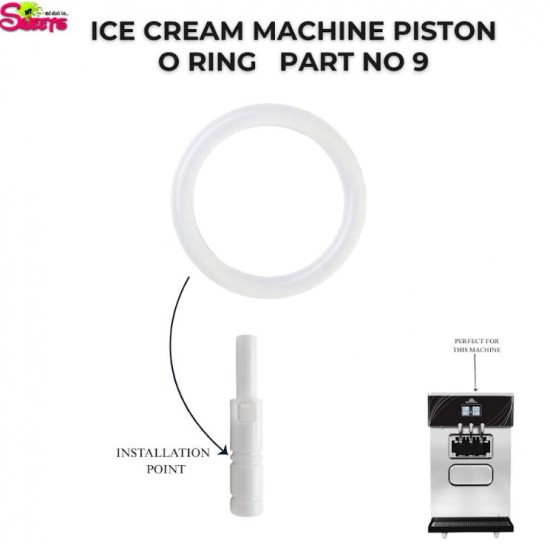 ICE CREAM MACHINE SPARES O RING PART NUMBER 9