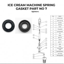 SPRING GASKET PART NUMBER 7