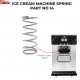 ICE CREAM MACHINE SPRING PART NUMBER 14