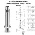Transmission Shaft PART NUMBER 15