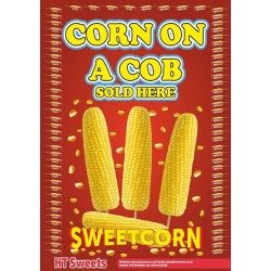 CORN ON A COB ,Buy 1 Get 1 Free,19"x27" (48cmx69cm)