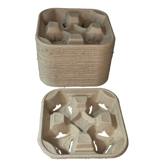 Beverage Tray Cups holder 4 Cups 