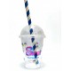 7OZ Printed Slush RPET cups x 1000     (200ml)-Recyclable Cup Only