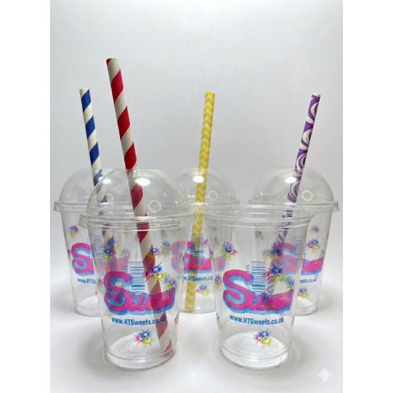 7OZ Printed Slush RPET cups x 1000     (200ml)-Recyclable Cup Only