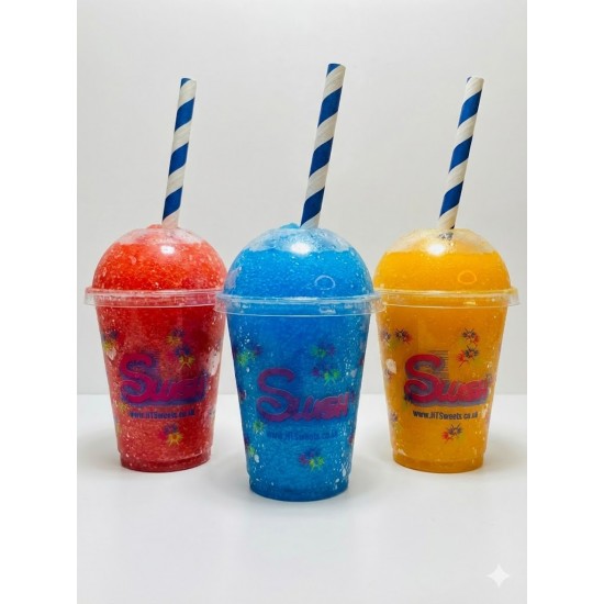 7OZ Printed Slush RPET cups x 1000     (200ml)-Recyclable Cup Only
