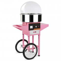 HTsweets Cotton Candy Machine Roll-Top Bubble 