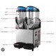 Slush Machine - 2 x 12 L - LED lighting - digital control panel DONPER Chinese, XHC224,WITH STOCK,+Table