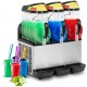 Slush Machine - 3 x 12 L - LED lighting - digital control panel DONPER Chinese, XHC336 with stock