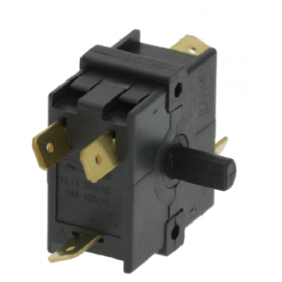 DELONGHI Coffee machine SELECTOR SWITCH 0-3 POSITIONS 16A 250V,1057036,