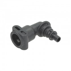 DELONGHI Coffee machine ELBOW FITTING FOR EXTERNAL TUBE ø 4 mm,for vibration pump,1348135