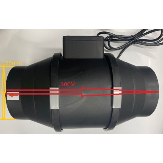 GDFP MIXED FLOW INLINE FAN,Duct Inline Fan With Speed Controller