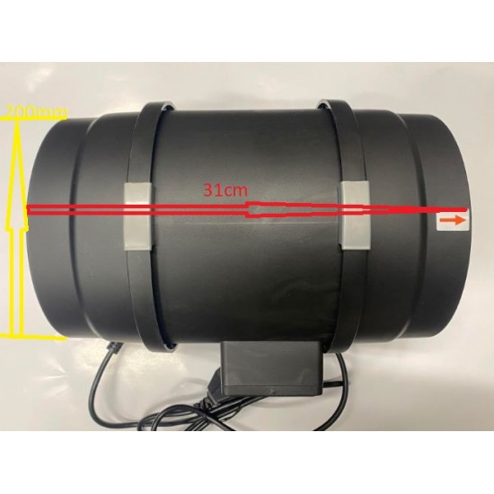 GDFP MIXED FLOW INLINE FAN,Duct Inline Fan With Speed Controller