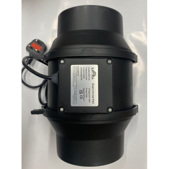 GDFP MIXED FLOW INLINE FAN  ONE SPEED,Duct Inline Fan
