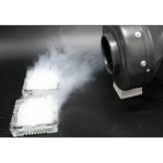 Centrifugal Fans,Greenhouse Exhaust Fan Plastic Blades AC Motor Bearing for Inline Duct Standing Mount 220V-240V With Two Speeds