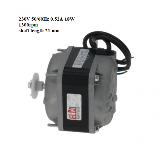 MOTOR ELCO VNT 18-30/723 , 7103478,fan motor,