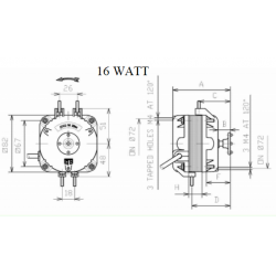 ELCO NET5T16ZVN001, 16 WATT