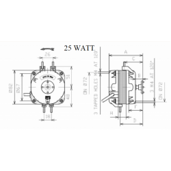 ELCO NET5T25PVN001, 25WATT