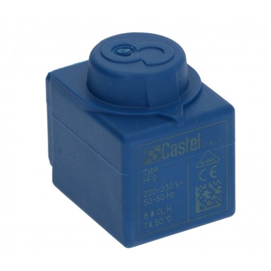 Castel  Coil 240V/50-60Hz,CAB Solenoid Valve Coil, CASTEL, F0028