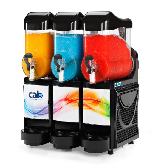 Faby Cabspa slush machine 3x10ltr with stock,RETAIL WORTH £2500.00,PKG 2
