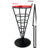 Flower snow cone drip trays HOLDER,4oz,6oz,8oz