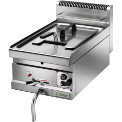 GAS FRYER - COUNTERTOP MODEL - Mod. SFM 10M - Tank capacity Lt 10 - Power Kw 6,9 - Power supply METHANE (LPG kit supplied) 