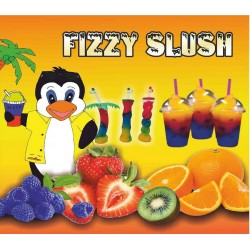 FIZZY SLUSH MACHINE ,STICKER
